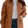 EVALESS Evaless Quilted Jackets For Women Lightweight Long Sleeve Button Down Puffer Jacket Warm Winter Coat Outerwear With Pockets | Coats, Jackets & Vests