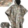 Lenotos Lenotos Military Poncho, Waterproof Camouflage Army Poncho, Multi Use Rip Stop Military Rain Poncho | Coats, Jackets & Vests