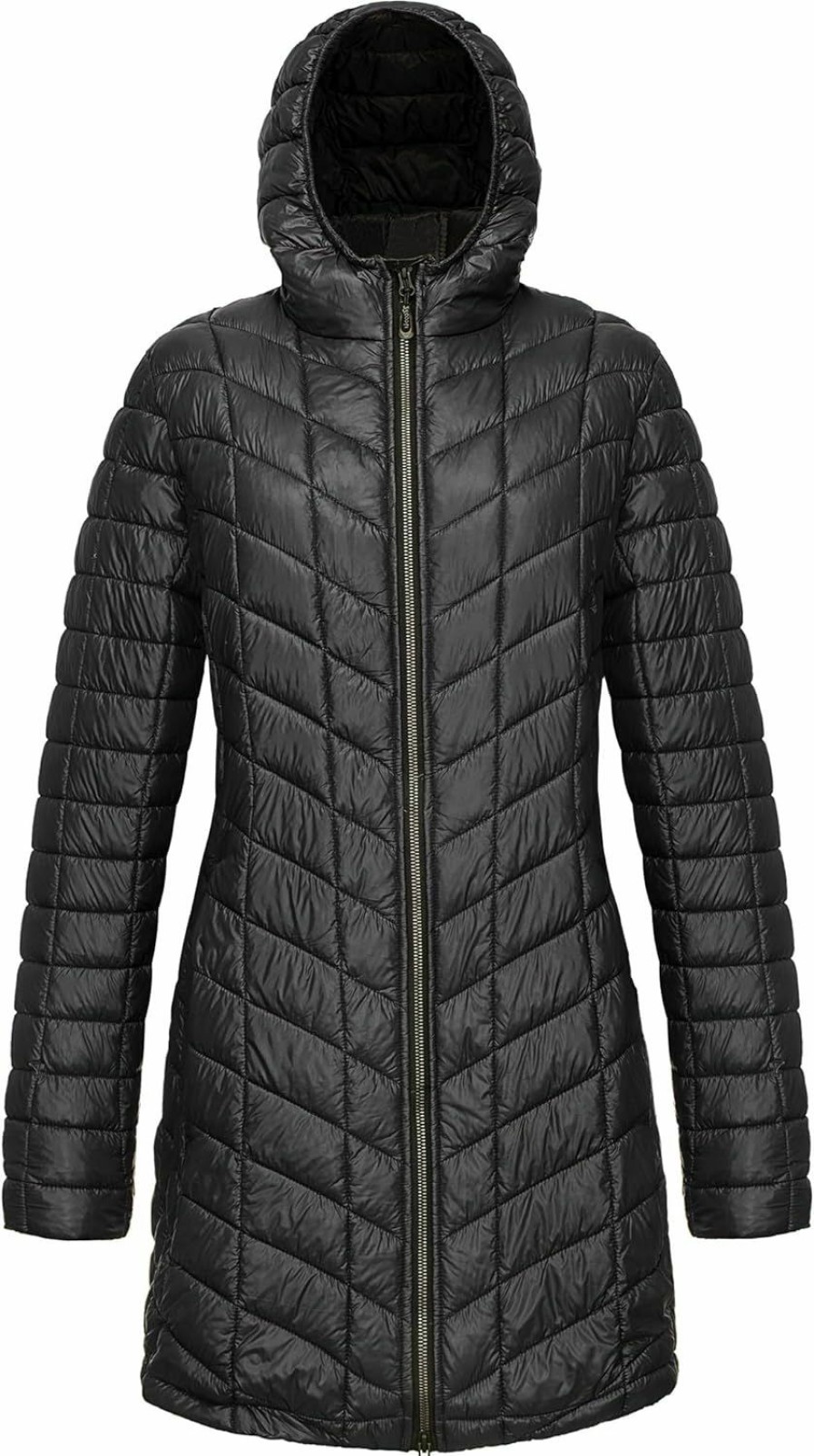 33,000ft 33,000Ft Women'S Long Puffer Jacket With Hood, Lightweight Warm Puffy Quilted Winter Coats | Coats, Jackets & Vests