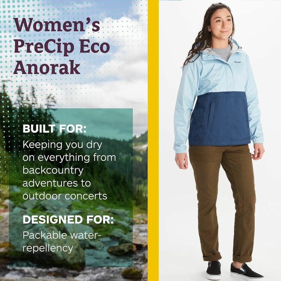 MARMOT Marmot Women'S Precip Eco Anorak | Coats, Jackets & Vests