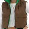 Xeoxarel Xeoxarel Women'S Crop Puffer Vest With Pockets (Xs-Xxl) | Coats, Jackets & Vests