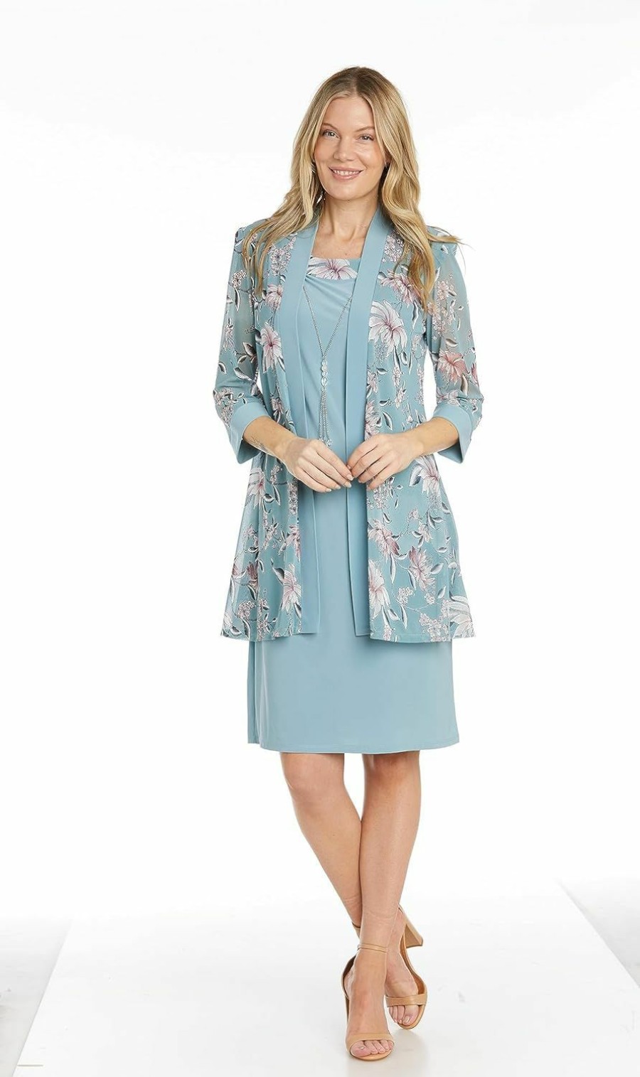 R&M Richards R&M Richards Women'S Daytime Casual Jacket Dress | Coats, Jackets & Vests