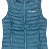 Columbia Columbia Women'S White Out Puffer Omni Heat Full Zip Insulated Vest | Coats, Jackets & Vests