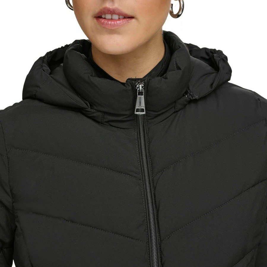 Calvin Klein Calvin Klein Women'S Light-Weight Hooded Puffer Jacket | Coats, Jackets & Vests