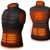 DR.PREPARE Dr. Prepare Upgraded Women'S 3-Level 6-Zone Heated Vest With Adjustable Size And Usb Plug (Battery Not Included) | Coats, Jackets & Vests