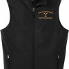 PARAMOUNT NETWORK Paramount Network Yellowstone Dutton Ranch Logo Core Soft Shell Vest (Large) Officially Licensed | Coats, Jackets & Vests