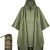 Urby Urby Plus Size Adult Rain Poncho With Hood, Poncho Para Lluvia, Tactical Ponchos Adult For Camping, Hiking, Travel, Outdoors | Coats, Jackets & Vests