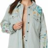 Johnny Was Johnny Was Women'S Gabriella Denim Oversized Shirt Jacket | Coats, Jackets & Vests