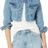 The Drop The Drop Women'S Nami Ultra Cropped Denim Jacket | Coats, Jackets & Vests