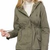 Design by Olivia Design By Olivia Women'S Military Anorak Safari Hoodie Jacket | Coats, Jackets & Vests