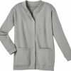 CATALOG CLASSICS Catalog Classics Womens Fleece Jacket Snap Front Cardigan Sweatshirt For Women | Coats, Jackets & Vests