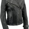 Milwaukee Leather Milwaukee Leather Sfl2840 Women'S Maiden Black Premium Sheepskin Motorcycle Fashion Leather Jacket With Studs - Medium | Coats, Jackets & Vests