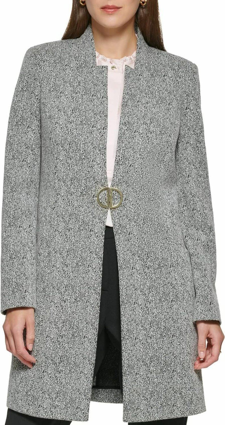 DKNY Dkny Long Womens Dd Novlety Topper | Coats, Jackets & Vests