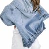 Deslimale Women'S Oversized Denim Jacket | Coats, Jackets & Vests