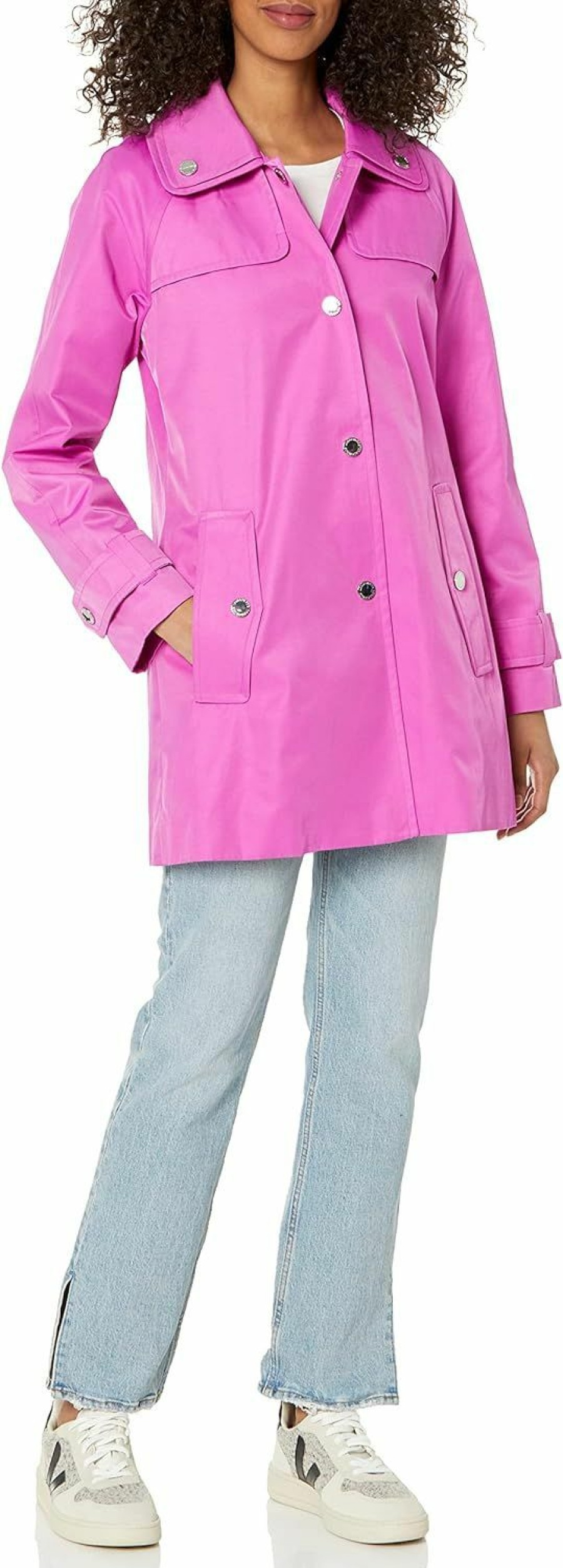 LONDON FOG London Fog Women'S Double Collar Raincoat | Coats, Jackets & Vests