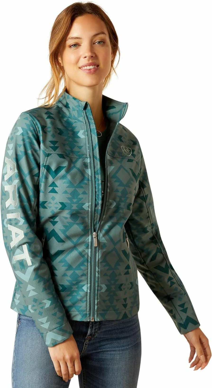 ARIAT Ariat Women'S New Team Softshell Print Jacket | Coats, Jackets & Vests