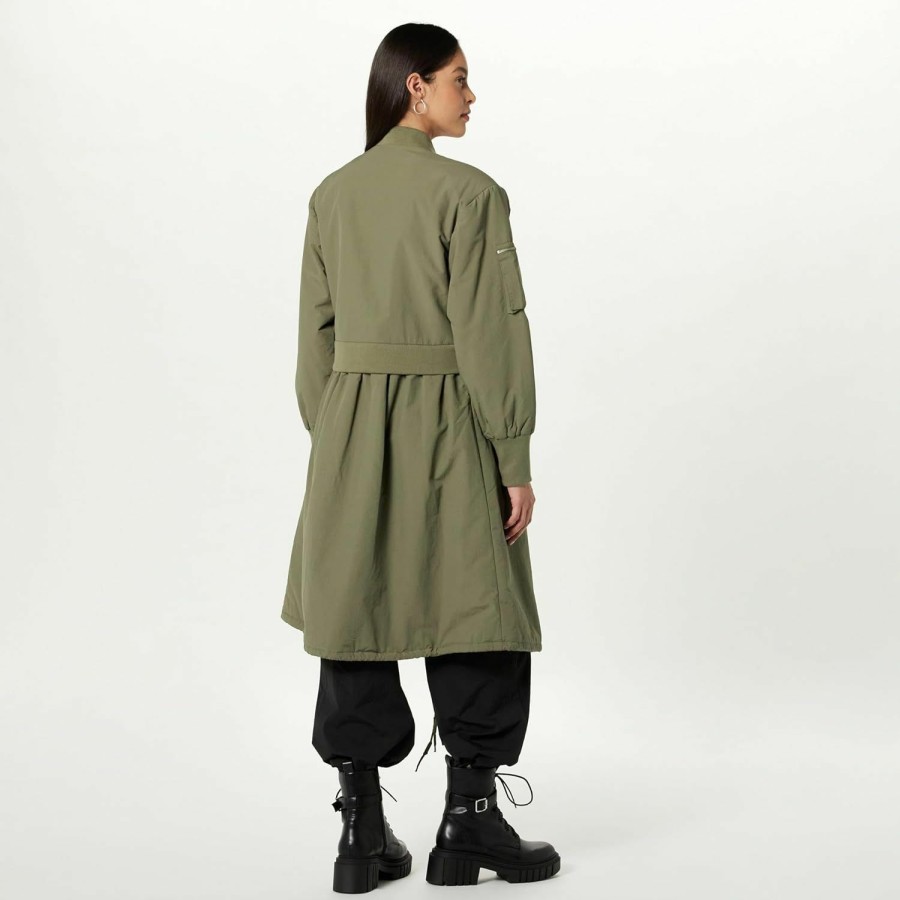 The Drop The Drop Women'S Double Layer Bomber Coat | Coats, Jackets & Vests