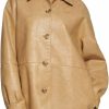 Levi's Levi'S Women'S Relaxed Fit Faux Leather Blazer | Coats, Jackets & Vests