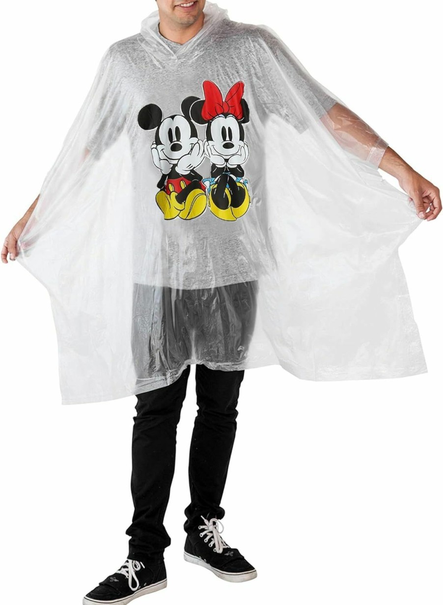 Disney Disney Rain Poncho Hoodie Print Uni (Adult) (Mickey & Minnie Mouse) | Coats, Jackets & Vests