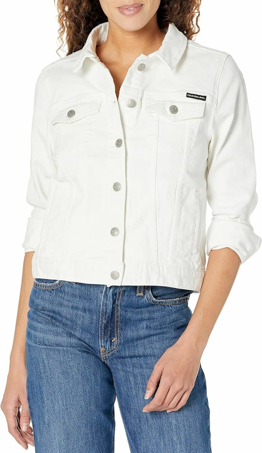 Calvin Klein Calvin Klein Women'S Trucker Denim Jacket | Coats, Jackets & Vests