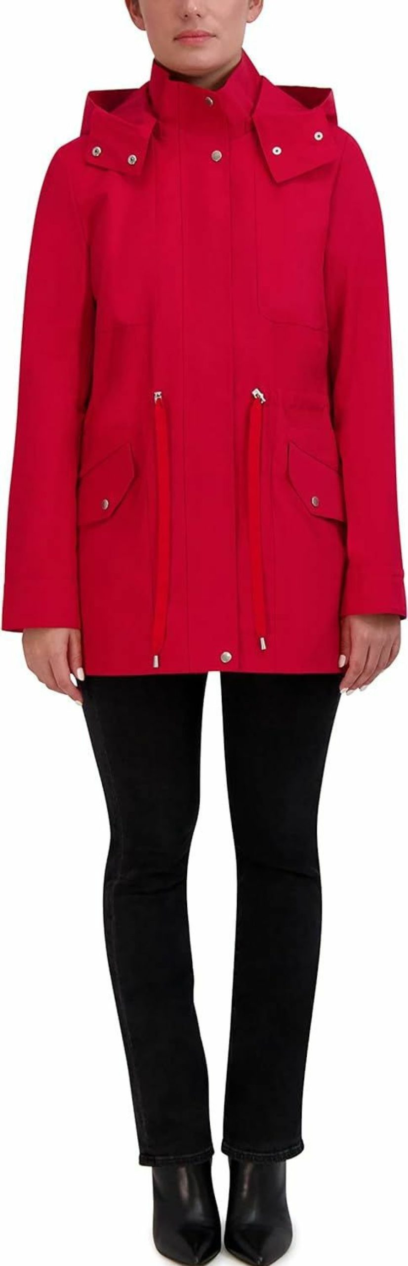 Cole Haan Cole Haan Women'S Adjustable Rain Short Coat | Coats, Jackets & Vests