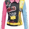 Geschallino Geschallino Women'S Plus Size Faux Leather Jacket 2023 New Graffiti Studded Rivet Punk Floral Moto Biker Coat (1X-5X) | Coats, Jackets & Vests